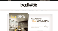 Desktop Screenshot of faceflavor.com