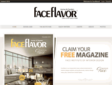 Tablet Screenshot of faceflavor.com
